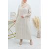 Ziya Puff Sleeve Sweater Dress