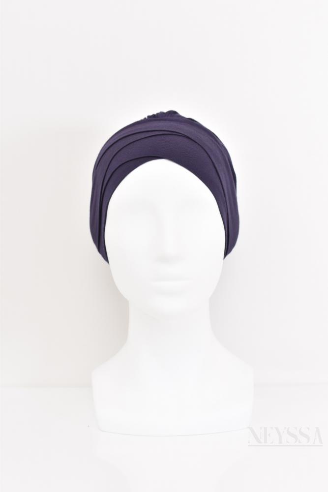 Doppelter gekreuzter Turban