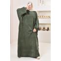 Abaya velvet woman oversize CHAHLA