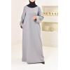 Women's abaya with lapel sleeves Neyssa Shop