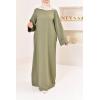 Damen-Abaya mit Reversärmeln Neyssa Shop