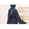 Abaya Umbrella dubai midnight blue Neyssa shop