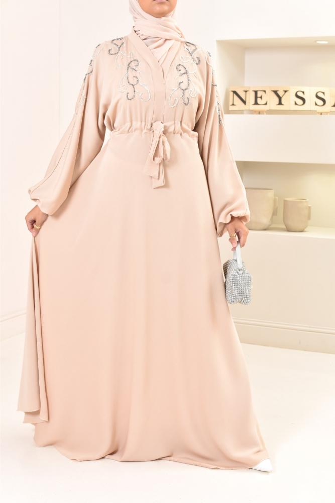 Abaya Dubai beige Neyssa shop