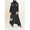 Abaya Dubai YARA Schwarz