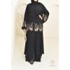 Abaya Dubai Anissah BLACK TAUPE