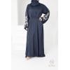 Abaya Dubaï Bleu Nuit Neyssa Shop