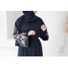 Abaya Dubaï Bleu Nuit Neyssa Shop