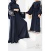 Abaya Dubaï Bleu Nuit Neyssa Shop