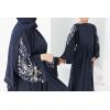 Abaya Dubaï Bleu Nuit Neyssa Shop