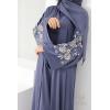 Abaya Dubai RAYHANA Blue Jeans