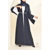 Abaya Dubaï JAWAARA Bleu Nuit Neyssa Shop