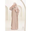 Linen prayer dress MAYSAN Beige
