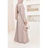 Abaya Dubaï kimono Nude Neyssa shop