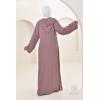 Djellaba femme Dark Nude Neyssa-Shop