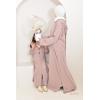 Djellaba femme Vieux Rose Neyssa-Shop