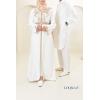 2-piece long-sleeved Qamis SELIM white