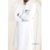 2-piece long-sleeved Qamis SELIM white