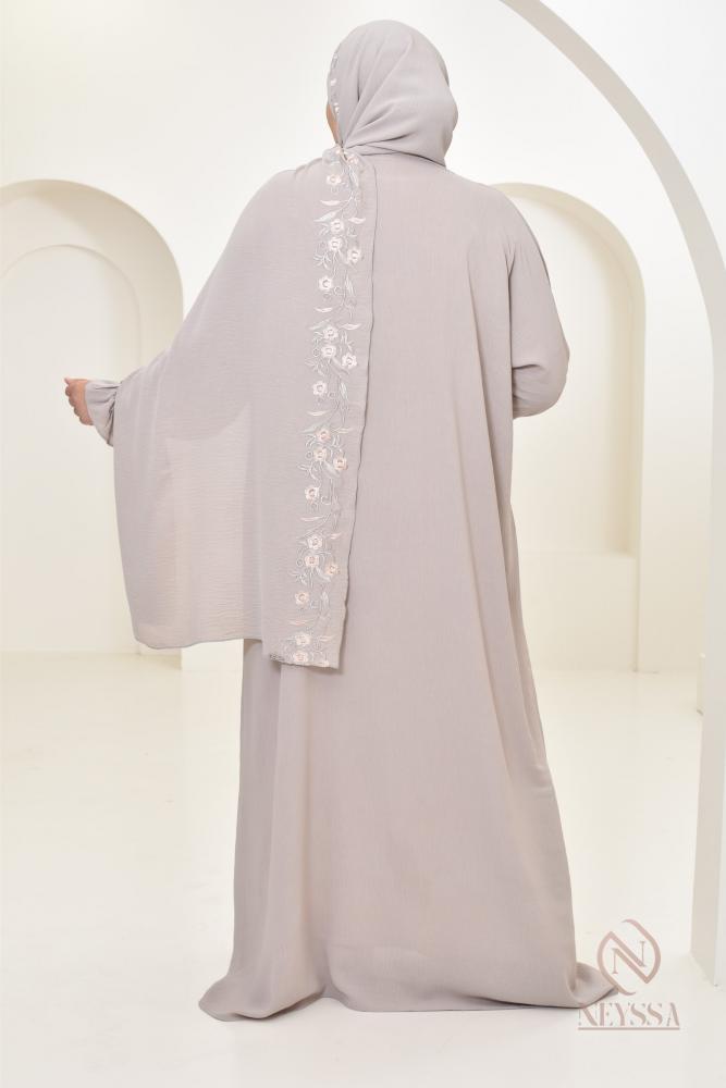 Prayer dress embroidered SAYIDA Beige