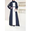 Abaya kimono Dubaï bleu neyssa shop