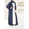 Abaya kimono Dubai Saphyra blue