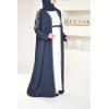 Abaya kimono Dubai Saphyra blue