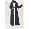 Abaya kimono Dubai Saphyra blue