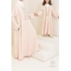 Abaya Mutter oder Tochter Beige