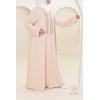 Abaya Mutter oder Tochter Beige