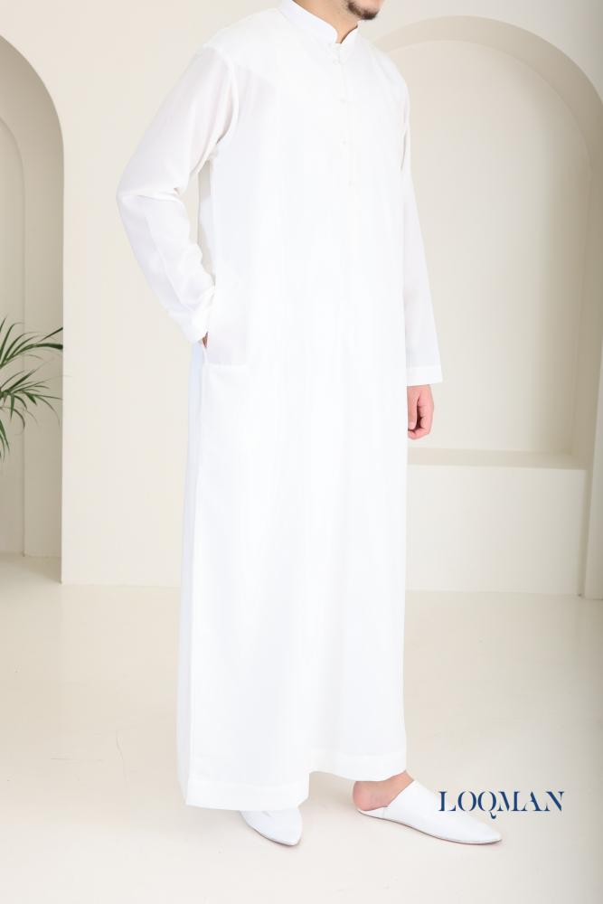 Khalifa White Emirati Qamis