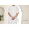 Qamis short sleeves AMYR Ivory