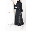 Abaya Dubaï Noire Neyssa