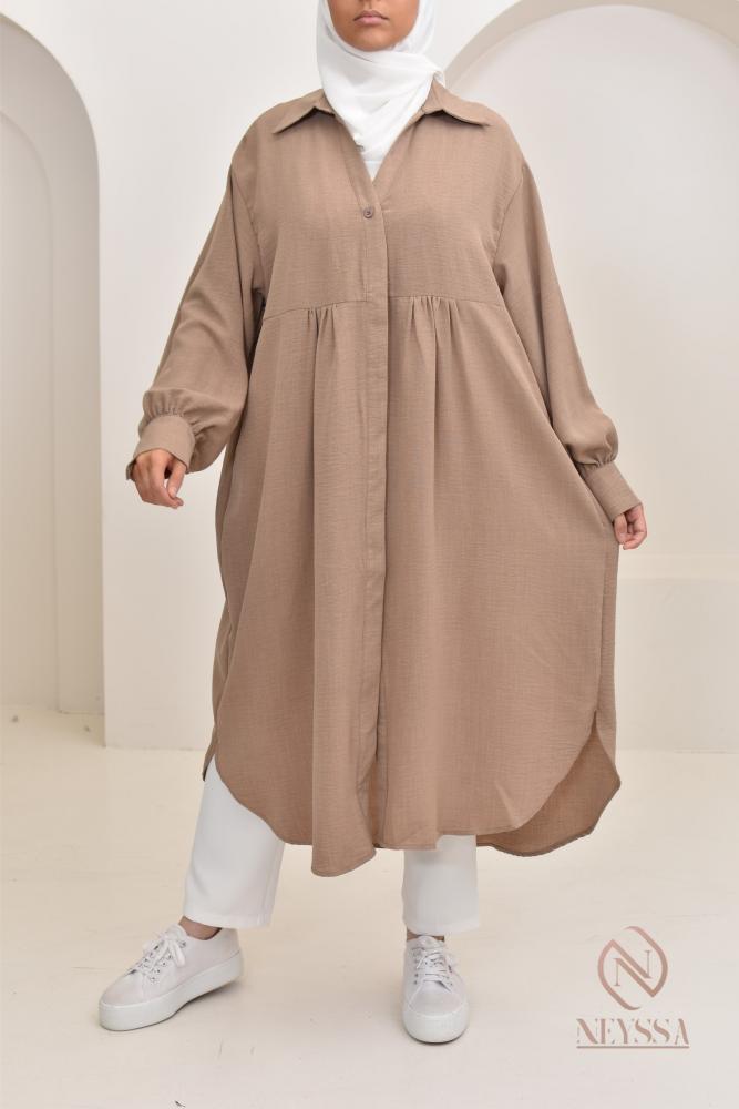 Long shirt Neyssa-Shop