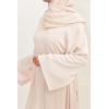 Abaya robe effet satiné Neyssa Shop