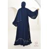 Abaya Dubaï Bleu Nuit