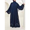 Abaya Dubai Blue Night