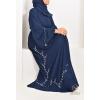 Abaya Dubaï Bleu Nuit