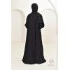 Abaya Dubaï Umbrella en jazz Hurija Noir