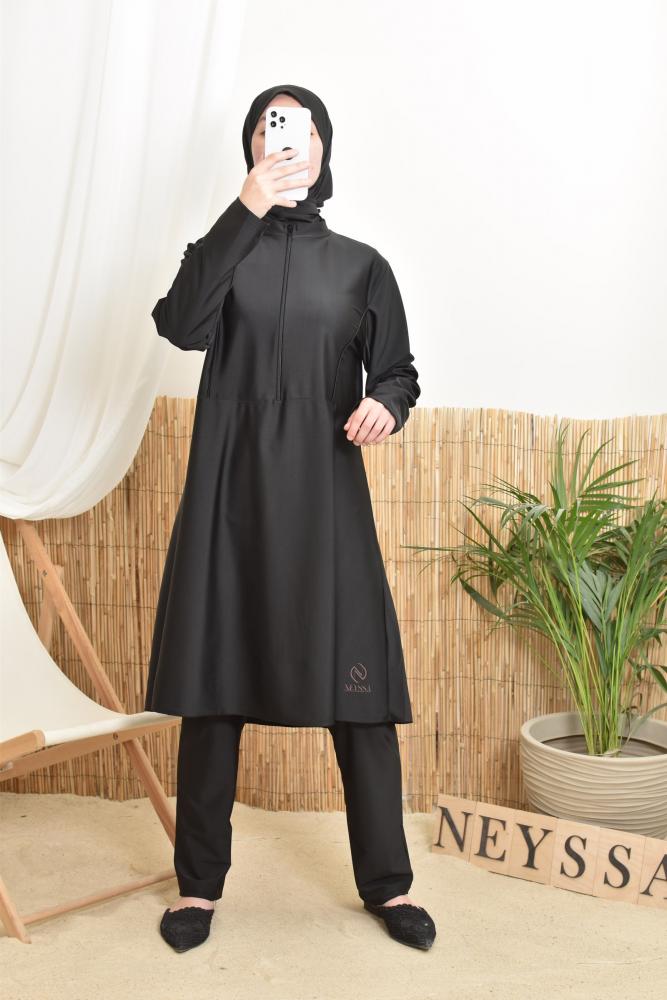 Burkini femme POLYNESIE Noir